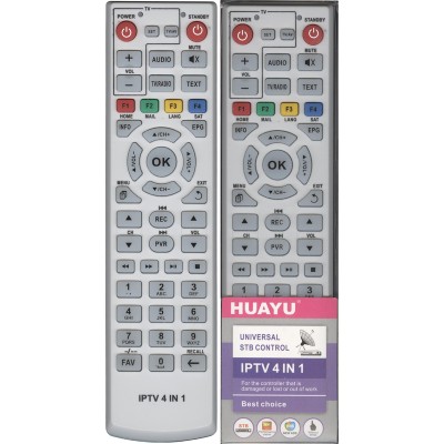 Пульт Huayu для Zala IP-TV 4 в 1