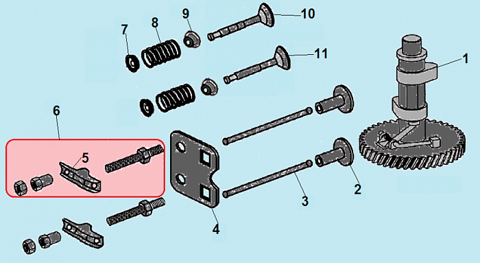 8 КЛАПАНА ГАЗОНОКОСИЛКА CHAMPION LM4622