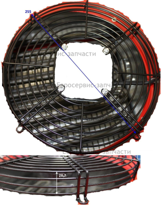 Решетка защитная G230 А Н40