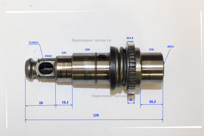 Ствол перфоратора , ЕР 0926К   (поз.17,25,34)